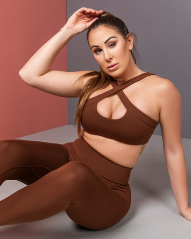 Muscle Nation Sports Bras Luxe Bralette - Hazel