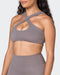Muscle Nation Sports Bras Luxe Bralette - Pearl Grey