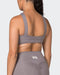 Muscle Nation Sports Bras Luxe Bralette - Pearl Grey