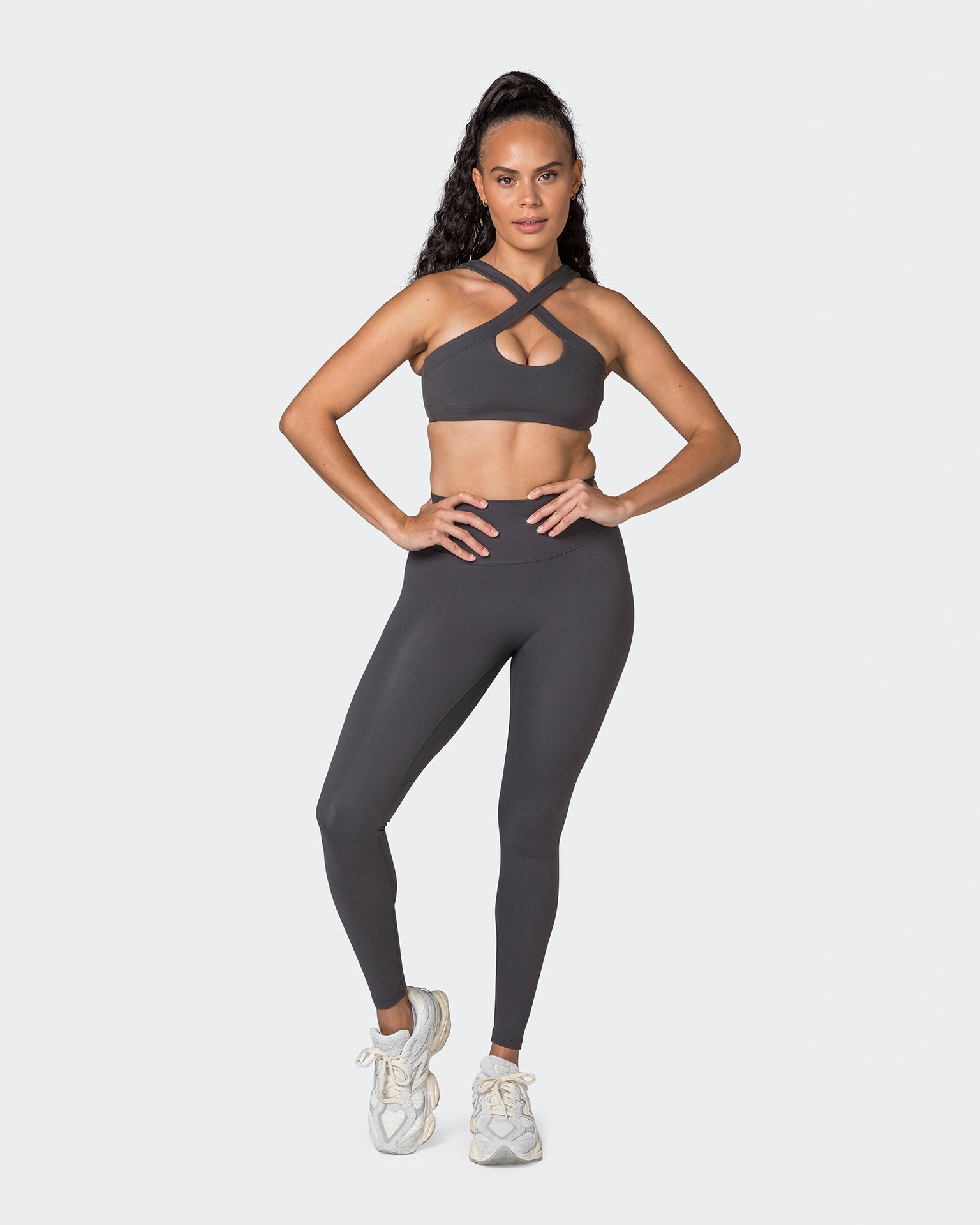 Muscle Nation Sports Bras Luxe Bralette - Phantom