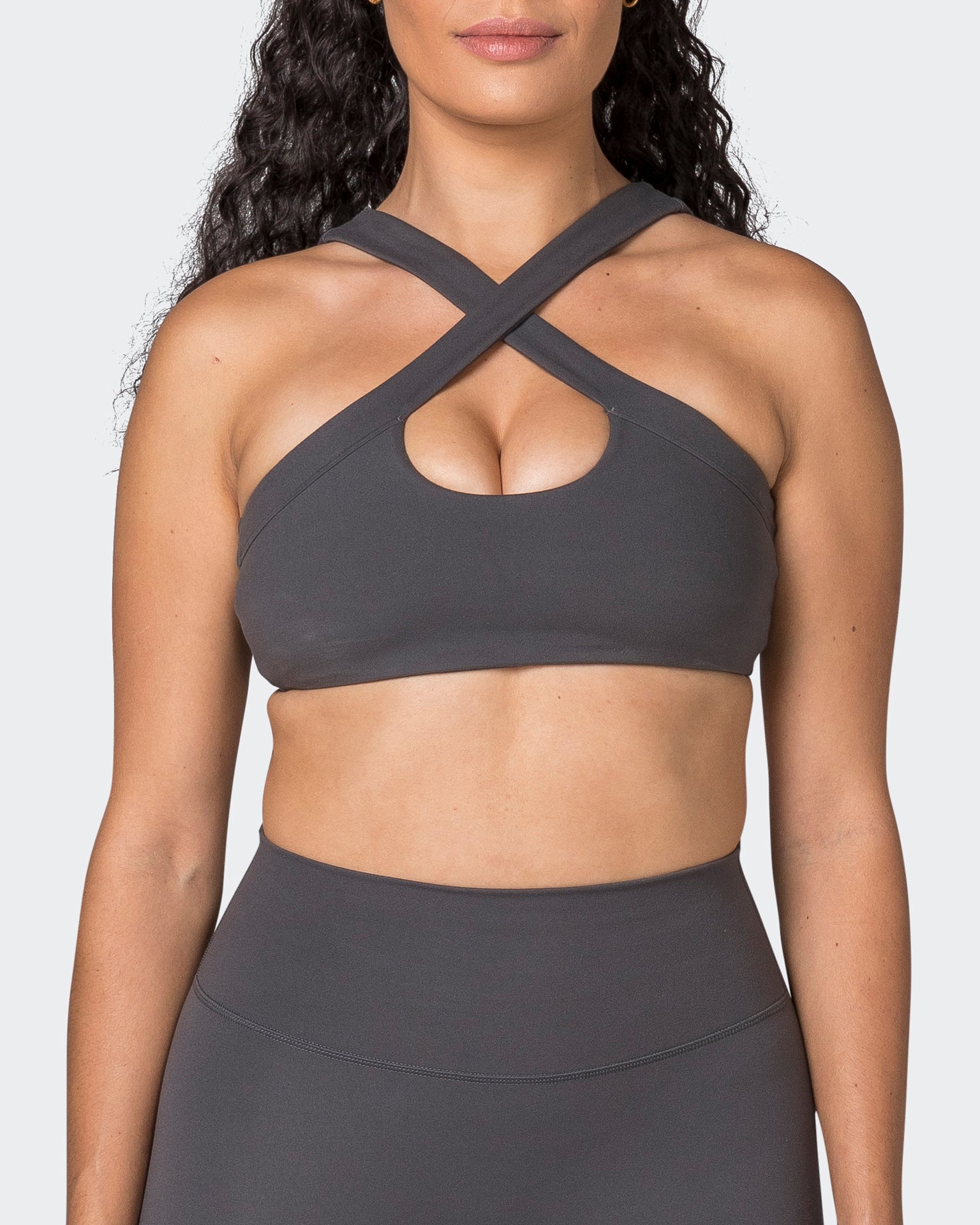 Muscle Nation Sports Bras Luxe Bralette - Phantom