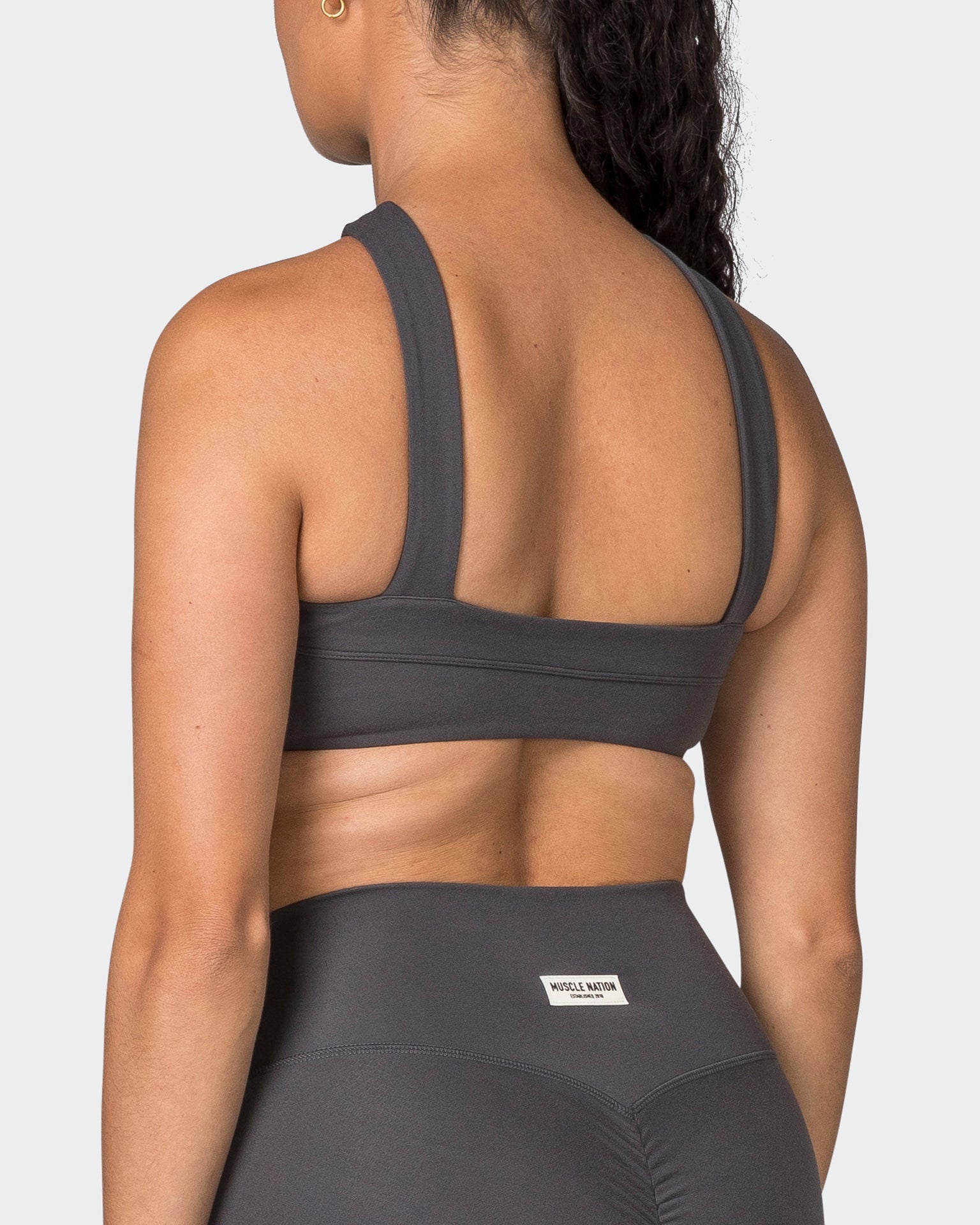 Muscle Nation Sports Bras Luxe Bralette - Phantom