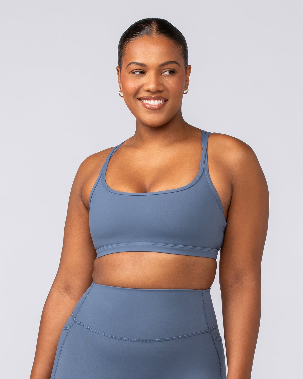 Muscle Nation Sports Bras Pace It Bra - Arctic