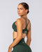 Muscle Nation Sports Bras Pace It Bra - Forest Green