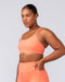 Muscle Nation Sports Bras Pace It Bra - Hot Coral
