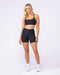 Muscle Nation Sports Bras Pace It Rib Bra - Black