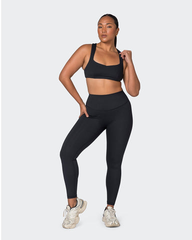 Muscle Nation Sports Bras Pulse Bralette - Black