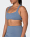 Muscle Nation Sports Bras Pulse Bralette - Stone Blue