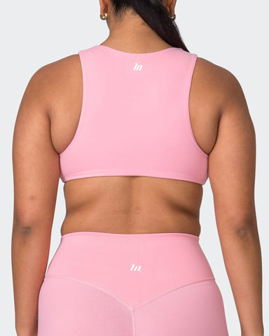 Muscle Nation Sports Bras Pulse Bralette - Strawberry Pink