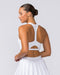 Muscle Nation Sports Bras Quinn Bra - White