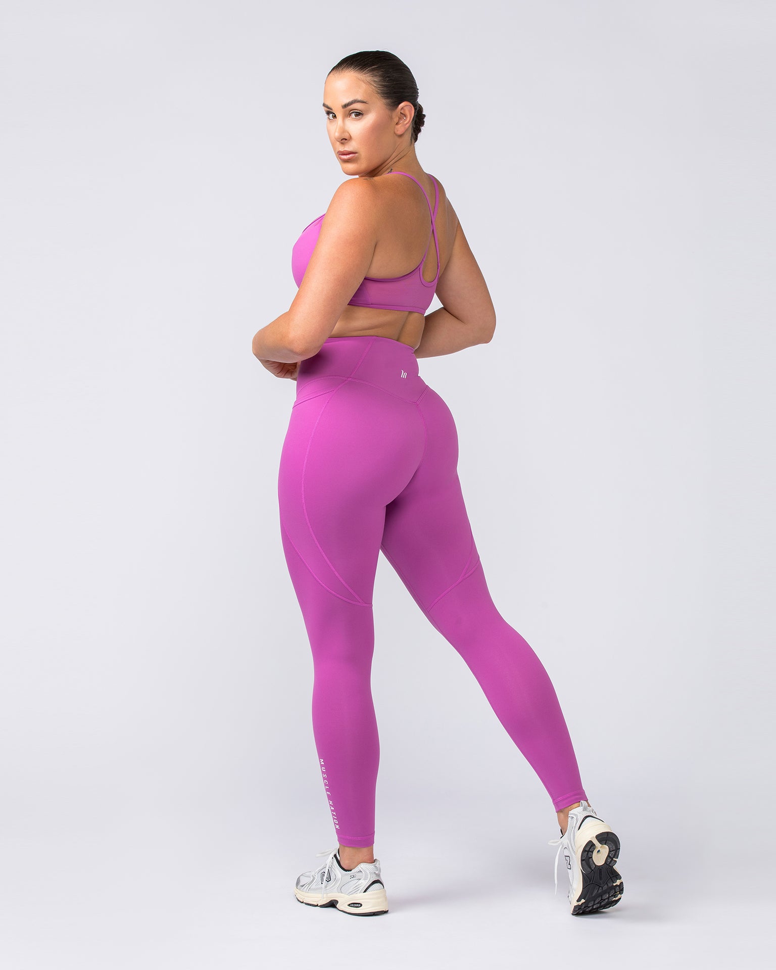 Muscle Nation Sports Bras Rapture Bra - Dahlia