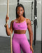 Muscle Nation Sports Bras Rapture Bra - Dahlia
