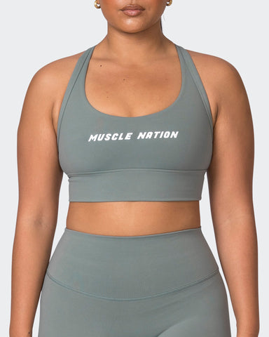 Muscle Nation Sports Bras Replay Bra - Botanica