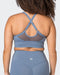 Muscle Nation Sports Bras Replay Bra - Stone Blue