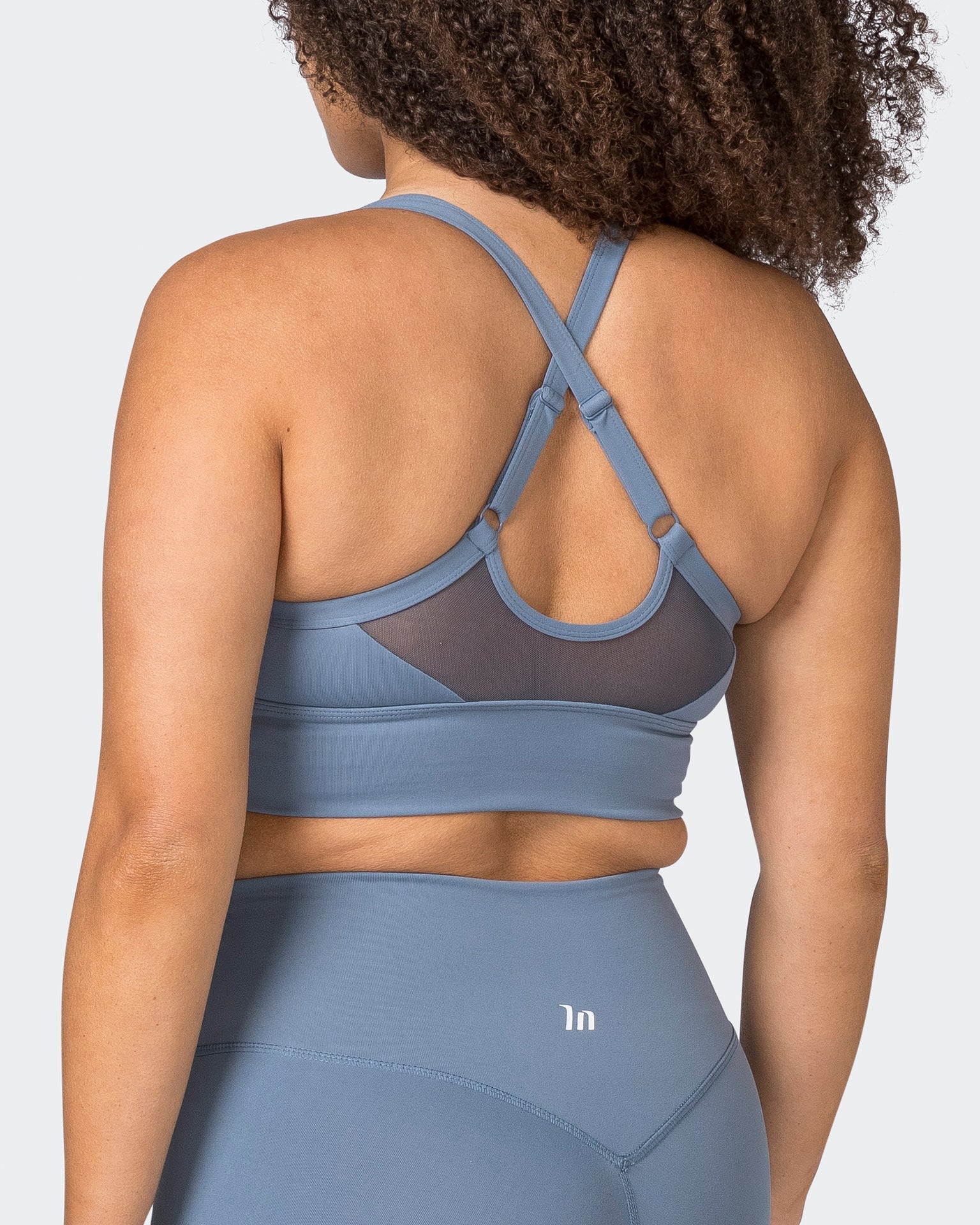 Muscle Nation Sports Bras Replay Bra - Stone Blue