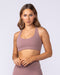 Muscle Nation Sports Bras Restore Liberty Bra - Mocha Berry