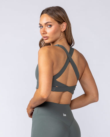 Muscle Nation Sports Bras Restore Liberty Bra - Pine
