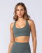 Muscle Nation Sports Bras Restore Liberty Bra - Pine