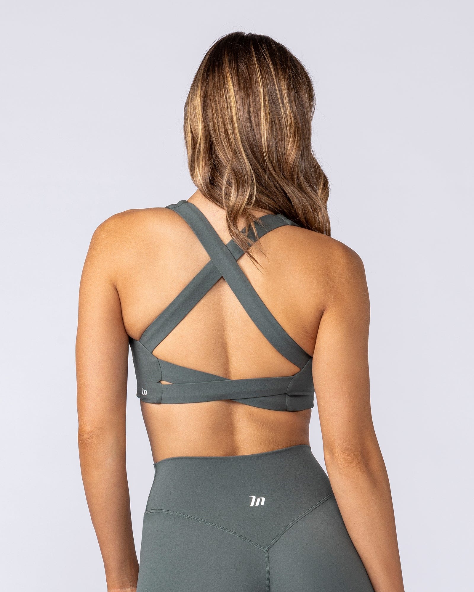 Muscle Nation Sports Bras Restore Liberty Bra - Pine