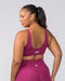 Muscle Nation Sports Bras Scoop Everyday Bralette - Cherry