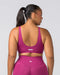 Muscle Nation Sports Bras Scoop Everyday Bralette - Cherry