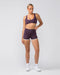 Muscle Nation Sports Bras Scoop Everyday Bralette - Midnight Plum