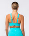 Muscle Nation Sports Bras Scope Bra - Aquatic