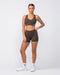 Muscle Nation Sports Bras Scope Bra - Deep Brown