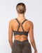Muscle Nation Sports Bras Scope Bra - Deep Brown