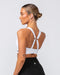 Muscle Nation Sports Bras Scope Bra - White