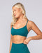 Muscle Nation Sports Bras Sculpt Seamless Bralette - Deep Teal