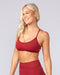 Muscle Nation Sports Bras Sculpt Seamless Bralette - Merlot