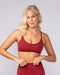 Muscle Nation Sports Bras Sculpt Seamless Bralette - Merlot