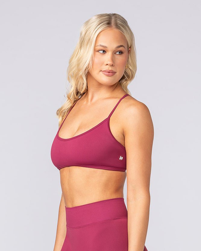 Muscle Nation Sports Bras Sculpt Seamless Bralette - Rose Bud