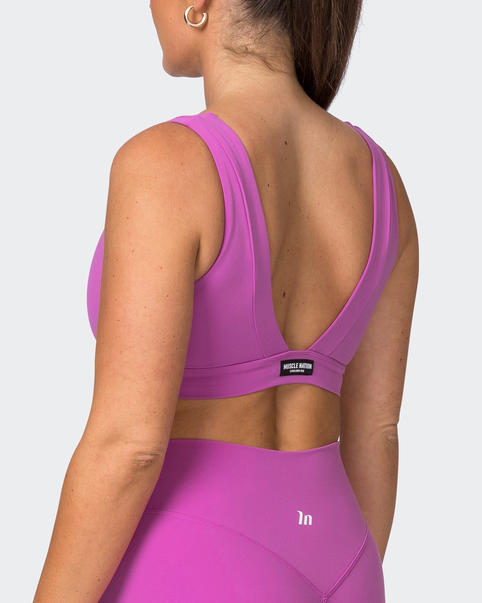 Muscle Nation Sports Bras Serenity Bralette - Dahlia