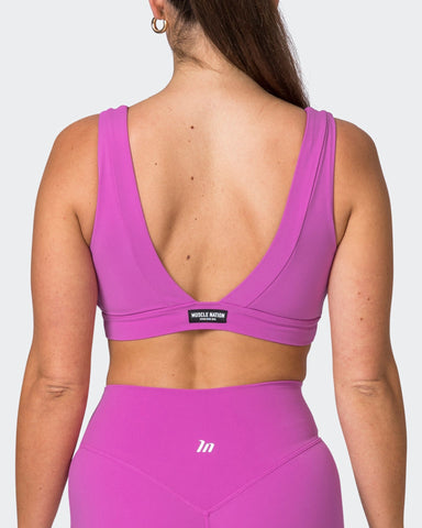 Muscle Nation Sports Bras Serenity Bralette - Dahlia
