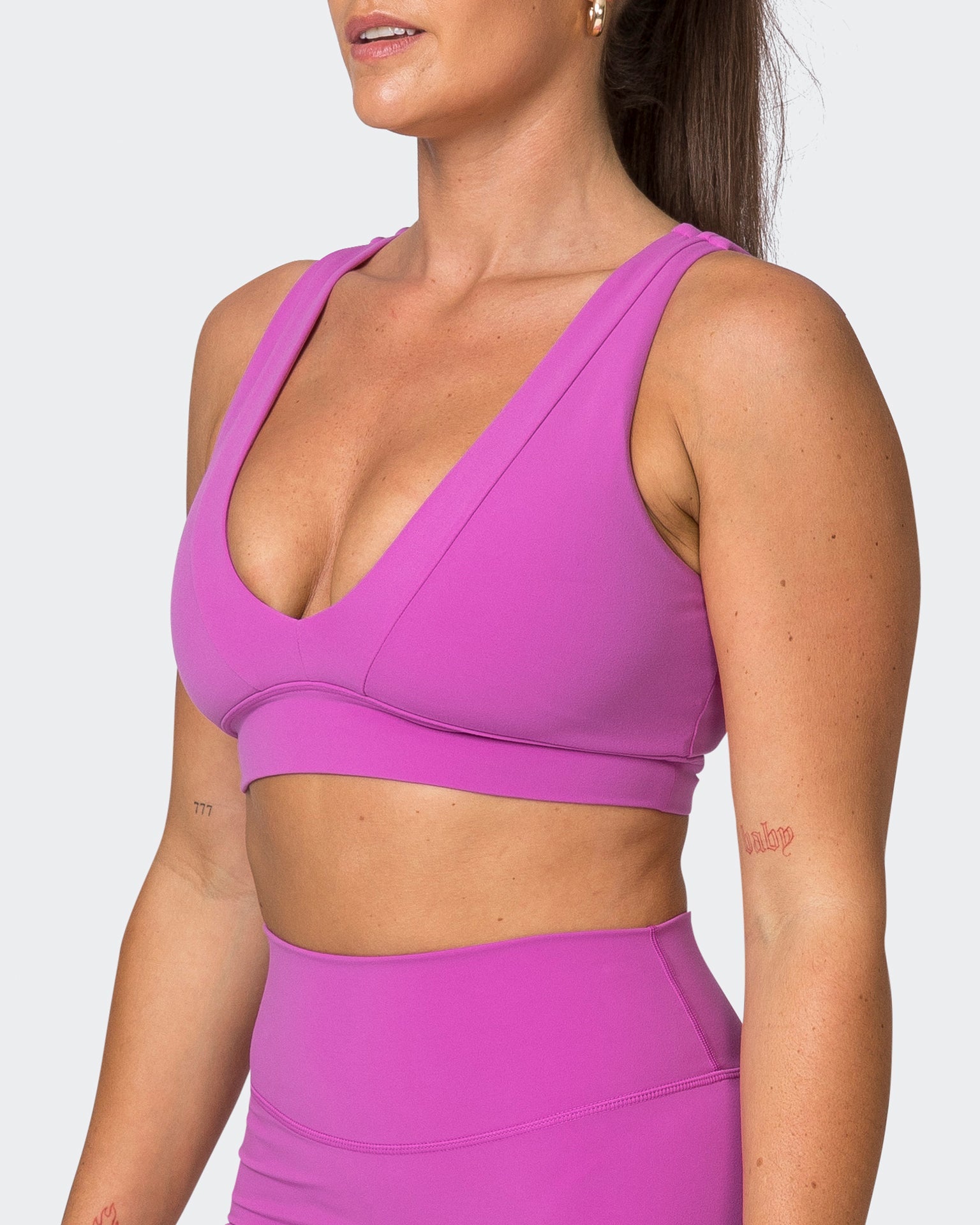 Muscle Nation Sports Bras Serenity Bralette - Dahlia
