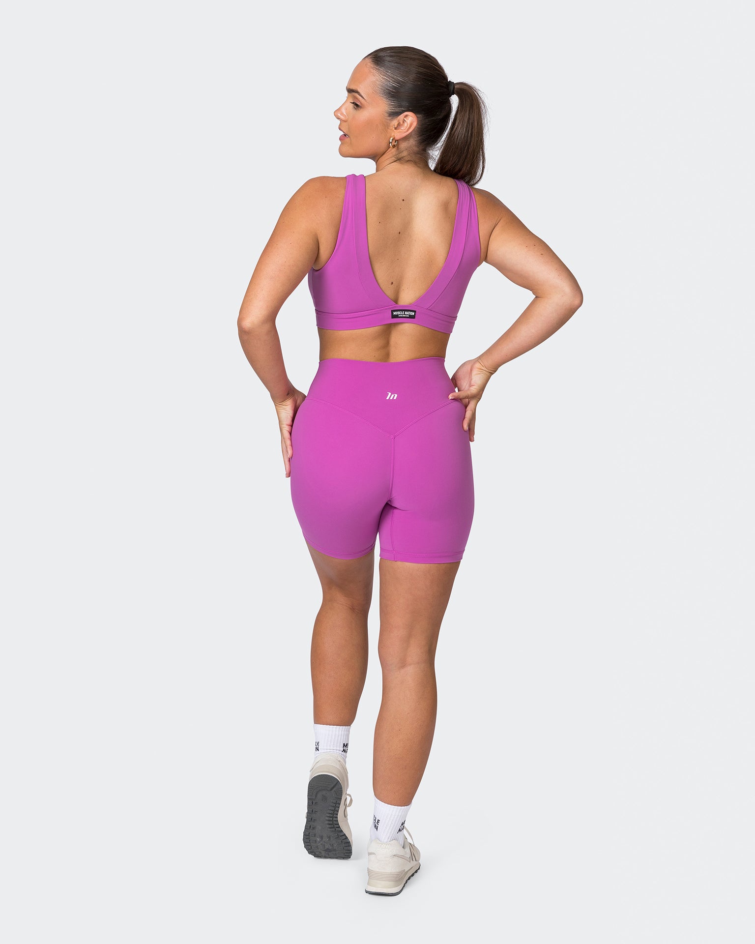 Muscle Nation Sports Bras Serenity Bralette - Dahlia