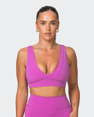 Muscle Nation Sports Bras Serenity Bralette - Dahlia