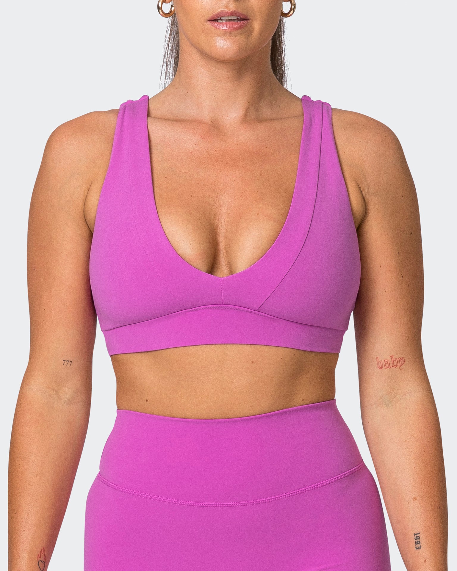Muscle Nation Sports Bras Serenity Bralette - Dahlia