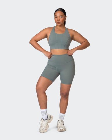 Muscle Nation Sports Bras Snatched Bra - Botanica