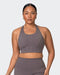 Muscle Nation Sports Bras Snatched Bra - Peppercorn