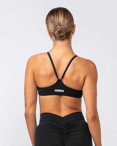 Muscle Nation Sports Bras Socialite Bralette - Black