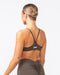 Muscle Nation Sports Bras Socialite Bralette - Deep Brown