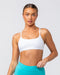 Muscle Nation Sports Bras Socialite Bralette - White