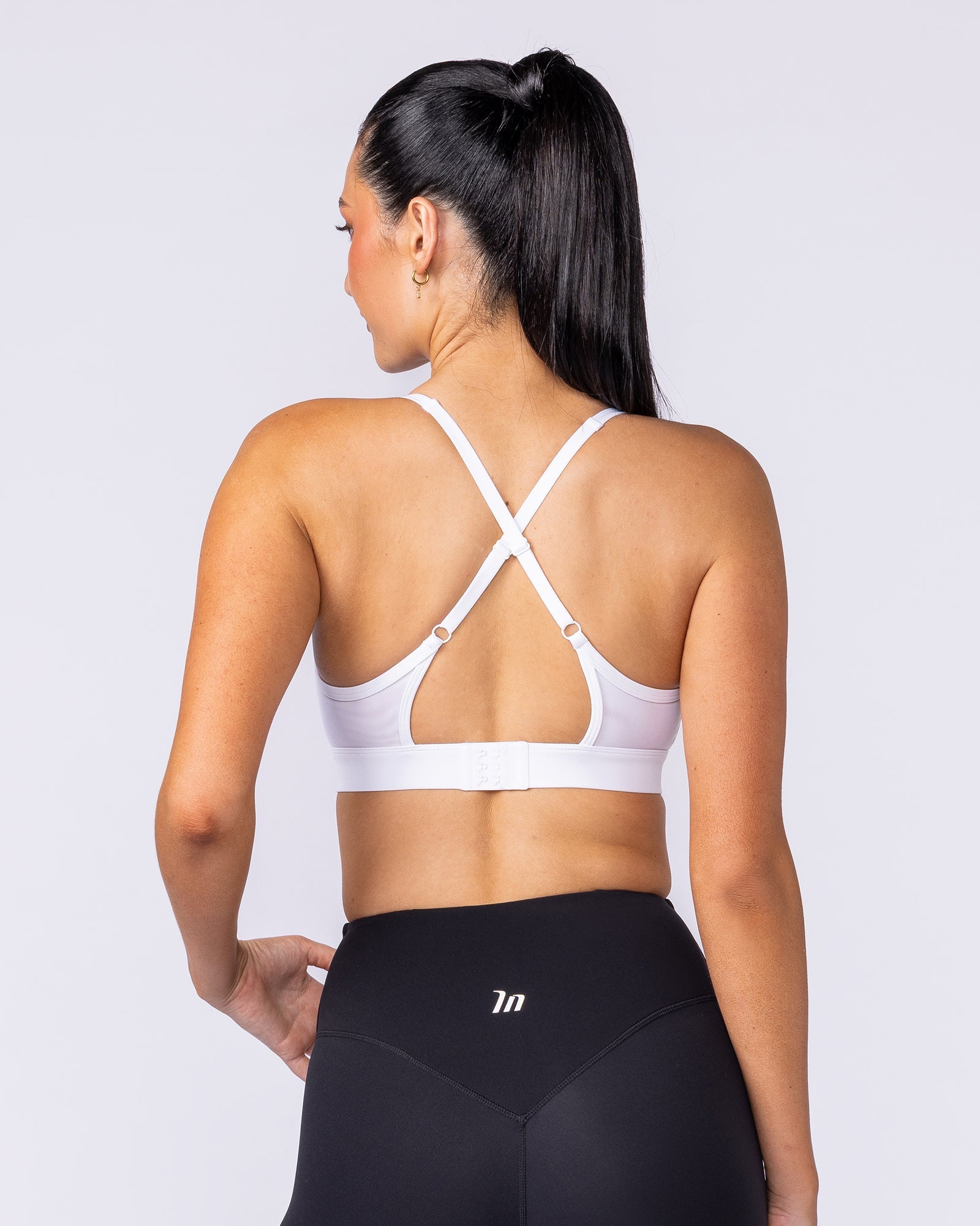 Muscle Nation Sports Bras Stadium Bra - White