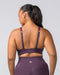 Muscle Nation Sports Bras Staple Bra - Midnight Plum