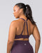 Muscle Nation Sports Bras Staple Bra - Midnight Plum