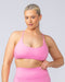 Muscle Nation Sports Bras Strike Bralette - Hollywood Pink