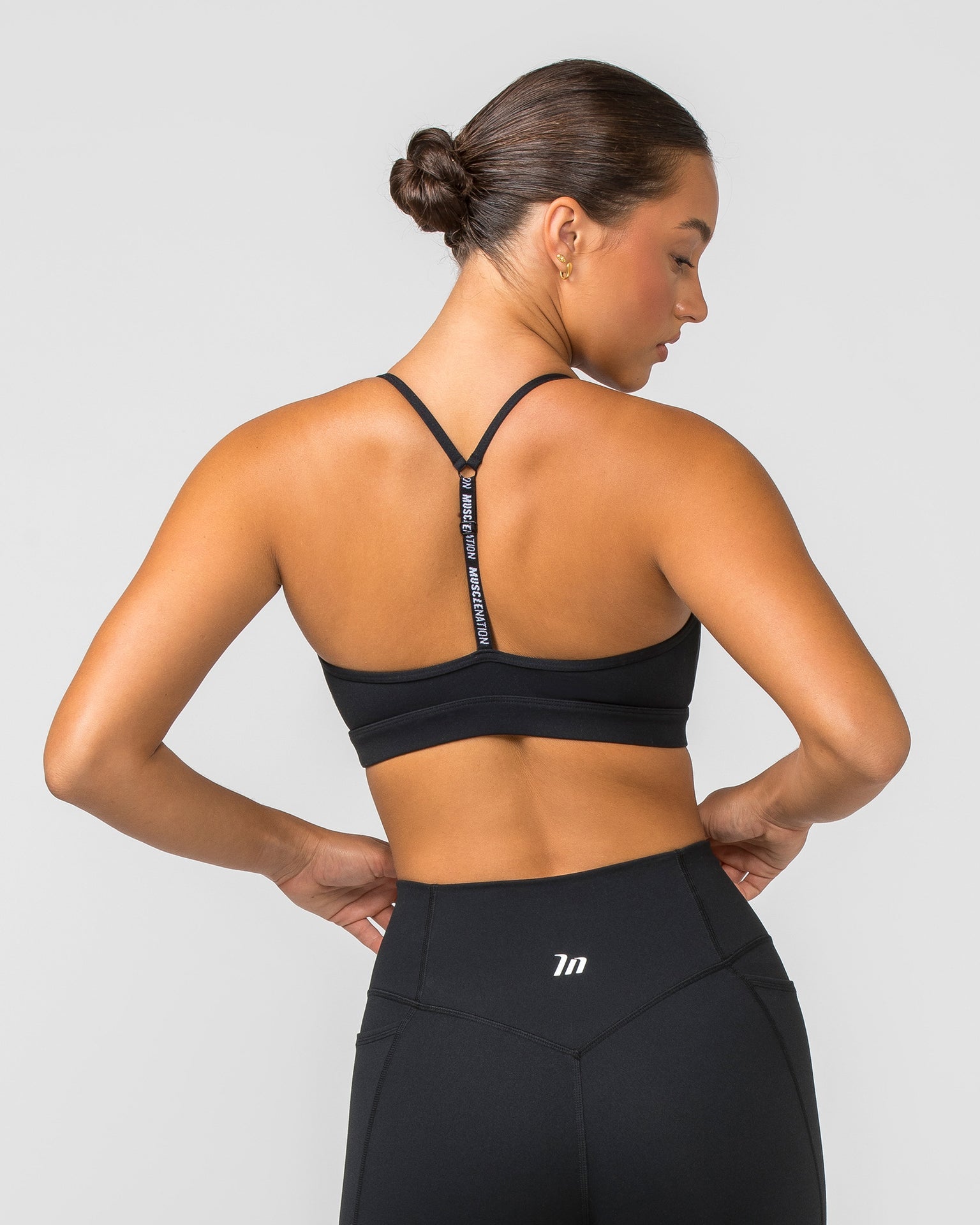 Muscle Nation Sports Bras Switch Bra - Black